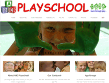 Tablet Screenshot of abcplayschool.es